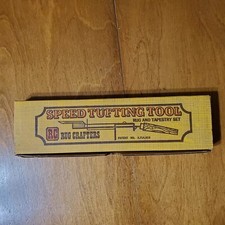 Rug Crafters Speed Tufting Tool Set Original Box With Accessories