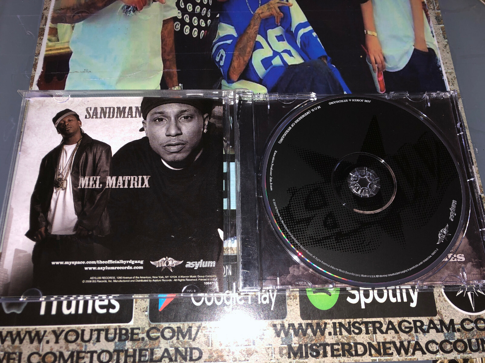 CD JIM JONES MOB The Album (2008)Harlem NY Rap GFunk Dipset eBay