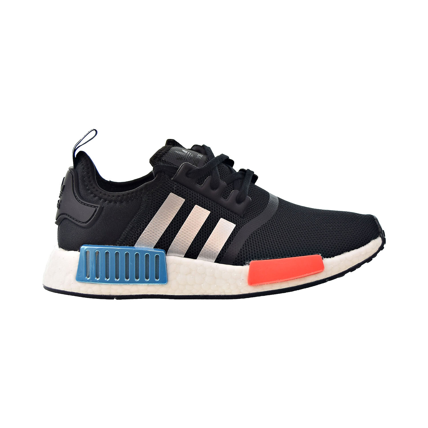 Adidas NMD R1 Big Kids’ Shoes Core Black-Silver Metallic-Solar Red FX5024 Adidas NMD R1 Big Kids’ Shoes Core Black-Silver Metallic-Solar Red FX5024