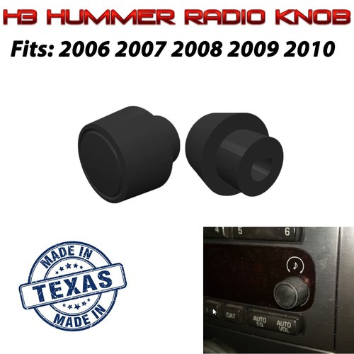 2006 2007 2008 2009 2010 H3 Hummer Radio Knob Replacement - FREE SHIPPING! - Picture 3 of 9