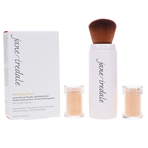 jane iredale Amazing Base Loose Mineral Powder Refillable Brush Warm Sienna - Picture 7 of 8