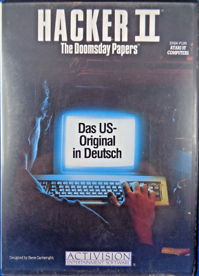 ATARI ST -- HACKER II (ACTIVISION)