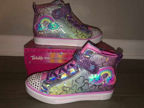 NEW SKECHERS Twinkle Toes Sparks Magic-Tastic 314794L Girl's Youth Size 3 Shoes