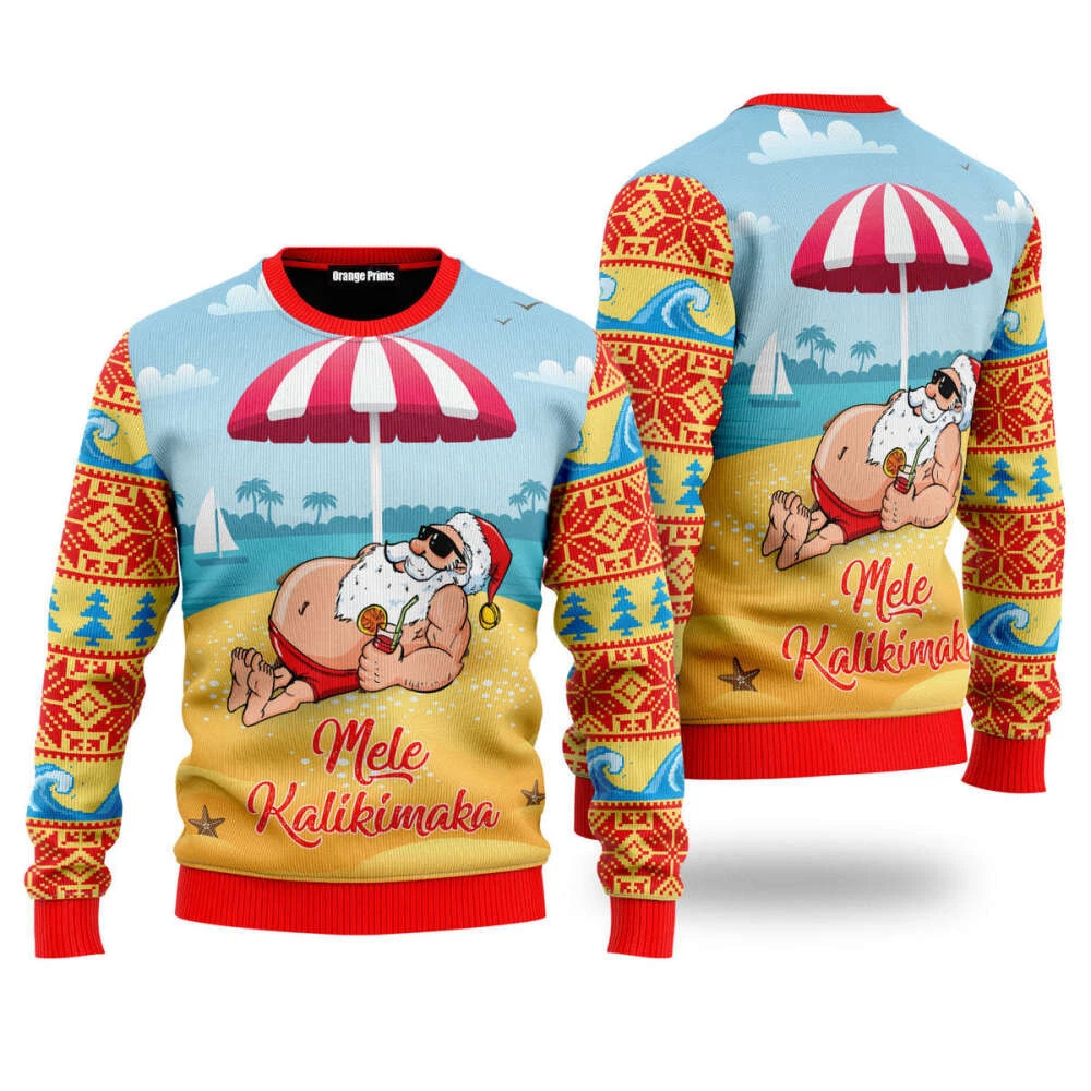 Beach christmas clearance sweater