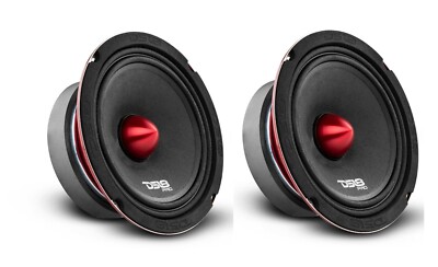 DS18 PRO-X6BM 6.5'' Car Speakers with Bullet 500 W 8-Ohm Mid-Range - 2 Speakers