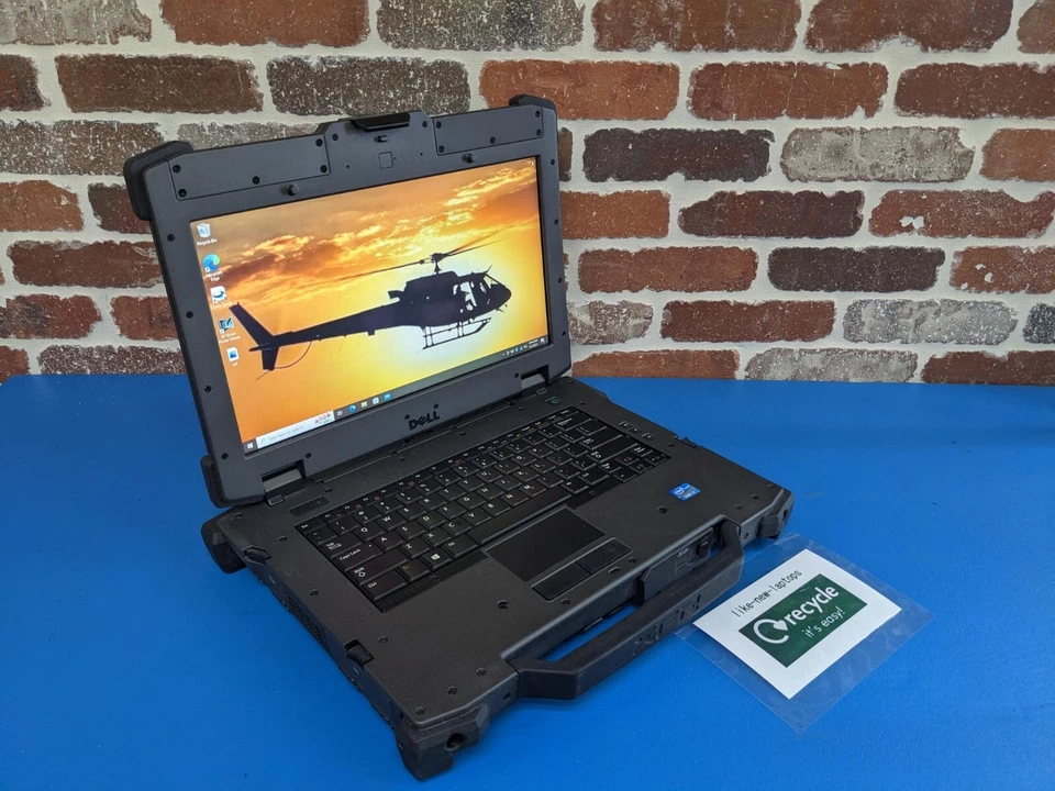 Dell Latitude E6420 XFR Core i7 CPU 500GB SSD 16GB RAM WIN10 AZUL con CARBONO Foto 4 de 4