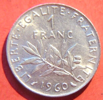 1 Franc Semeuse 1960 sup belle qualité! - Photo 1/2