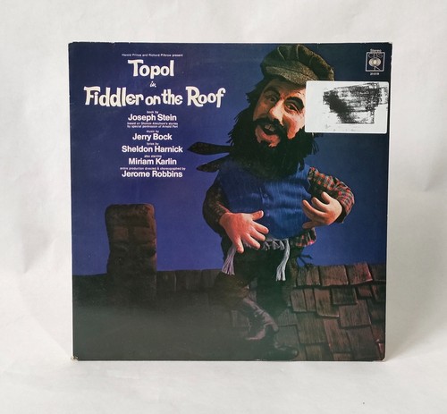 Topol - Fiddler On The Roof - Musica Disco IN Vinile | eBay