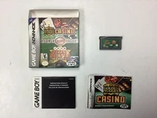 Golden Nugget Casino/ Texas Hold Em Poker- Gameboy Advance Complete TESTED CIB
