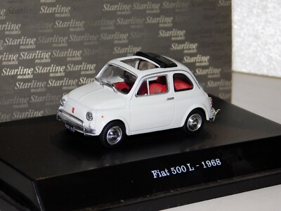 FIAT 500 L 1968 WHITE STARLINE 1/43 | eBay