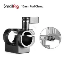 SmallRig Single 15mm Rod Clamp with Accessory Mount on Camera Handle / Cage 1995
