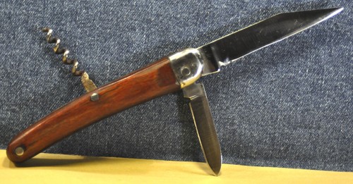 Vintage Rare Rostfrei Handmade in Germany c.1953's Wooden handle Folding Knife - Picture 3 of 9