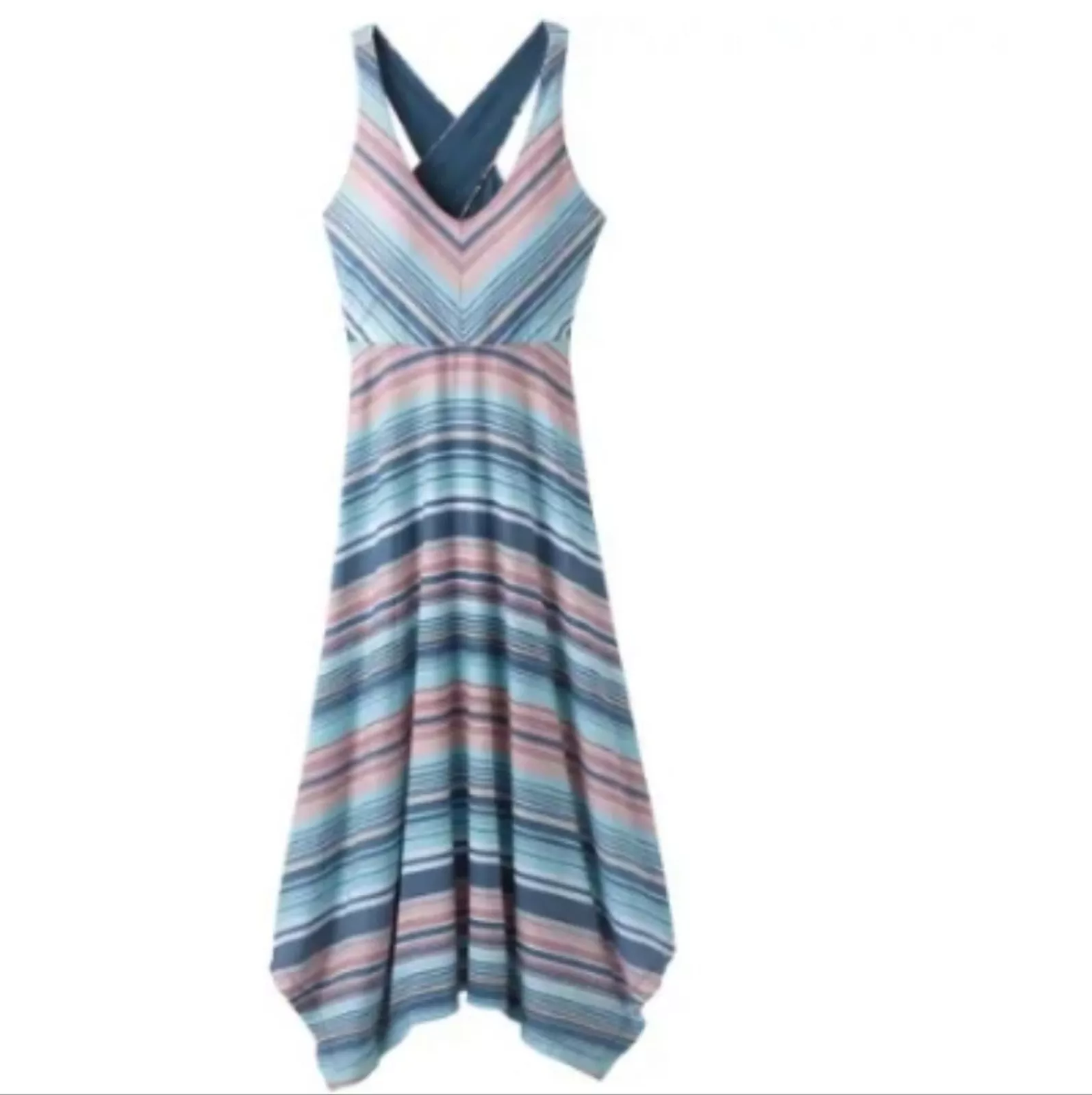 prana josepina maxi crossback striped 