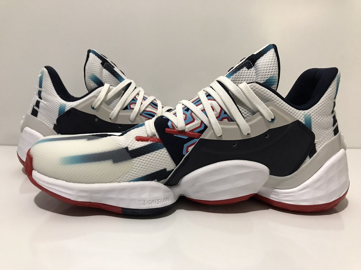 Adidas James Harden Vol. 4 GCA Dynasty Rockets FY0842 Sz 13 Adidas James Harden Vol. 4 GCA Dynasty Rockets FY0842 Sz 13