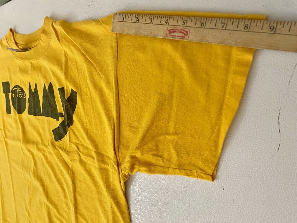 90s THE WHO  ON BROADWAY Tシャツ L Vintage 1993 The Who The Who's Tommy on Broadway T-Shirt XL