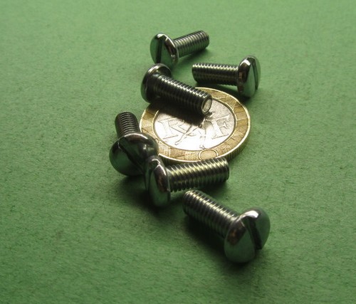 Zinc Plated Steel Pan Slotted Machine Screw 10-32 x 1/2" Length, 200 pcs - Picture 12 of 12