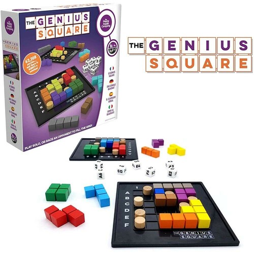 The Genius Square Game - STEM Puzzle Game by The Happy Puzzle Company - Picture 1 of 12