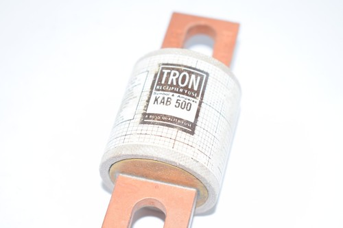 NUEVO Cartucho de fusibles Bussmann Tron KAB 500 - Imagen 2 de 3