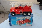 JOUSTRA AN. 80 / FIRE TRUCK IN BOX / VINTAGE TOY