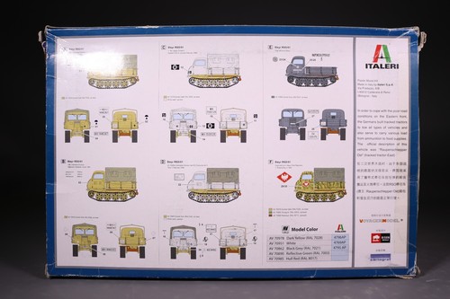 LP506 ITALERI 227 Maquette 1/35 Camion chenillé German RSO/01 type 470 tractor - Picture 7 of 7