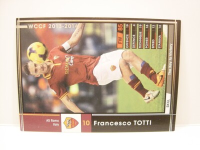 Panini WCCF 2013-14 Francesco Totti 1976 Italy No.10 AS Roma