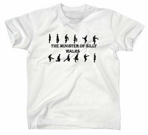 #2 Monty Python Fun T-Shirt Ministry Of Silly Walks Funshirt Minister Sketch - Imagen 6 de 12