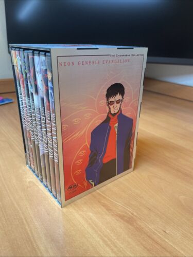 Neon Genesis Evangelion Box Set - Extremely Rare OOP - The Champagne Collection - Picture 2 of 6