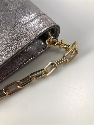 vintage tory burch metallic reva clutch - Picture 15 of 23
