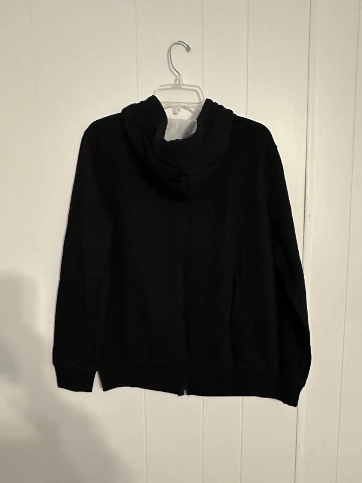 De colección Y2K Para Hombres DC Zapato CO Sudadera con Capucha Talla Mediana Negra Cremallera Patinador Punk 94 Foto 3 de 3