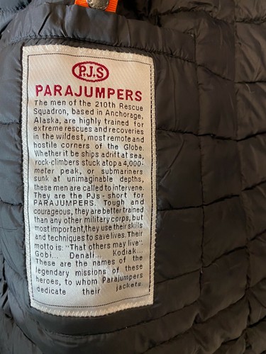 Parajumpers Womens Hooded Masterpiece Selma Down Parka Coat Size S - Picture 9 of 11