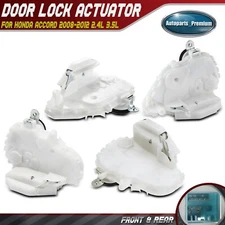 4x Door Lock Actuator Assy Front & Rear LH RH for Honda Accord 2011-2012 Sedan