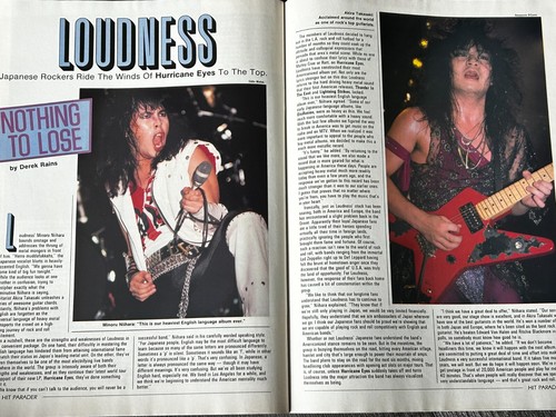 Hit Parader Magazine Jan 1988 KISS Vintage Band Dokken Loudness Jovi Hair Metal - Picture 6 of 7