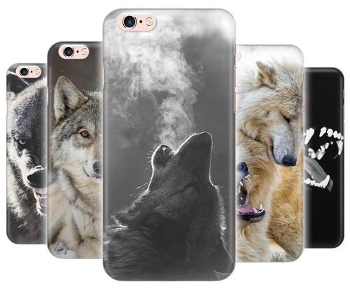 Wolve Wild Teeth Nature Phone Cover Case fits Apple iPhone 14 13 12 11 8 7 6 5 X - Picture 1 of 8