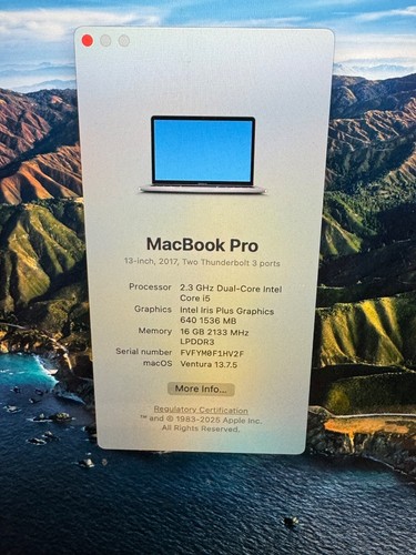 macbook pro 2017 13 inch - Photo 3/4