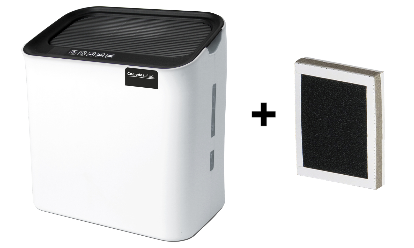 Humidificador de aire y purificador con filtro HEPA Comedes H. LW 360+un filtro