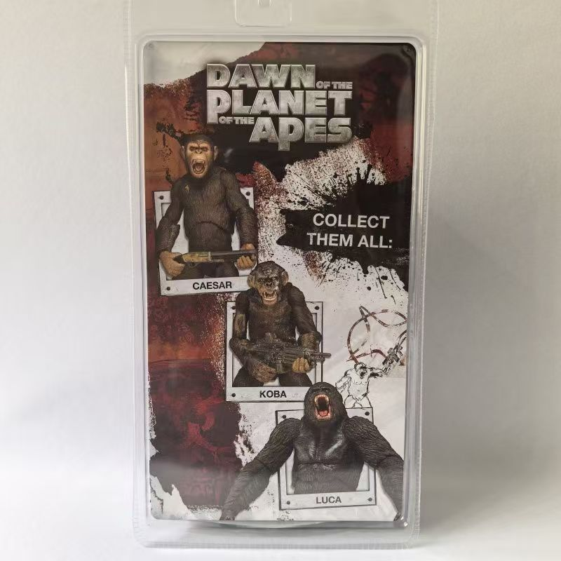 NECA Dawn of the Planet of the Apes Caesar Action Figure New 7