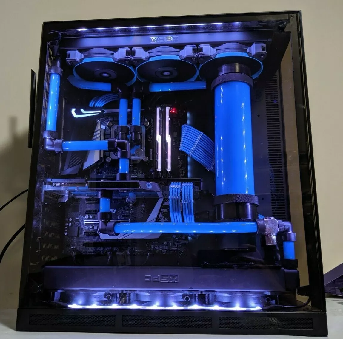 Custom Hardline Liquid Cooled Gaming PC - i9 11900k - RTX 3080 - 64GB RAM  RGB