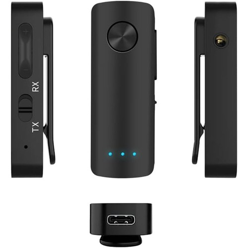 2 IN 1 Bluetooth-Compatible 5.3 Wireless Audio Receiver 3.5mm AUX for TV/PC - Photo 10/12