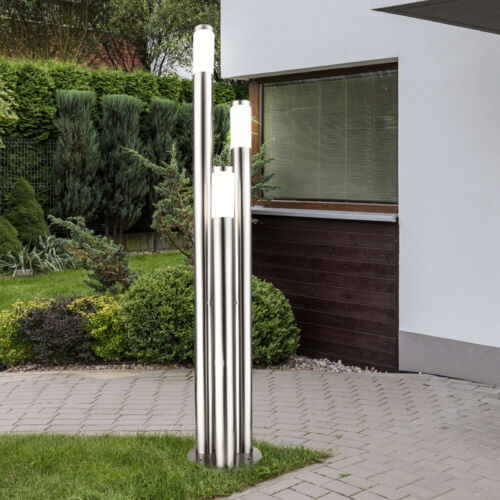 Außen Steh Wandlampe LED Garten Sockel Wegleuchte Steckdose Sensor Erdspieß IP44 - Bild 86 von 93