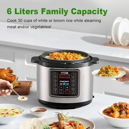 12 in 1 Electric Pressure Cooker Instant Multi Cooker Olla de Presion Non-Stick