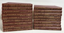 Antique William Shakespeare Lot of 17 Antique 1901 - Booklovers Edition Various
