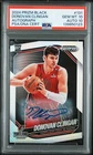 2024 Prizm Black Donovan Clingan RC Auto PSA 10/10 POP 1 Rookie Gem Mint 🔥
