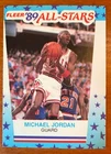 Michael Jordan 1989-90 Fleer All-Stars Sticker Chicago Bulls