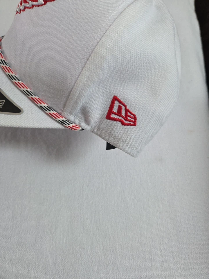NHL DETROIT RED WINGS NEW ERA MULTI CUERDA 9SEVENTY STRETCH SNAPBK SOMBRERO BLANCO NUEVO CON ETIQUETAS Foto 4 de 4
