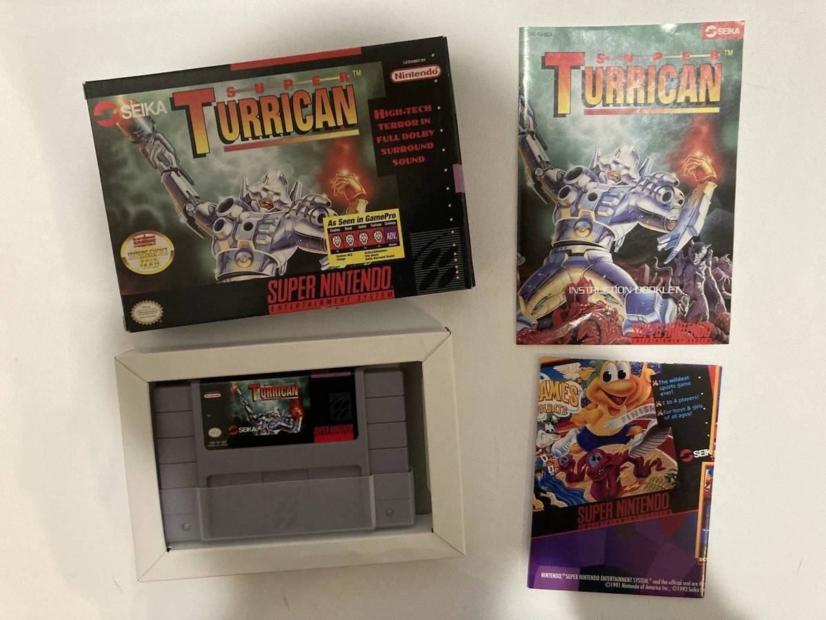 Jeu Super Turican NES PAL En Boîte - Bon état - Origine Japon