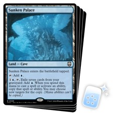 SUNKEN PALACE X4 Modern Horizons 3: Commander Magic MTG MINT CARD