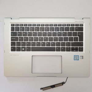 HP EliteBook X360 1030 G2 Handauflage Tastatur English (US) QWERTY