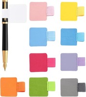 10 StüCk Leuchtturm Stiftschlaufe Selbstklebend, Stifthalter Notizbuch Mit