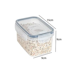 Airtight Food Storage Containers with Lids Kitchen Pantry Organizer Cereal Dispe