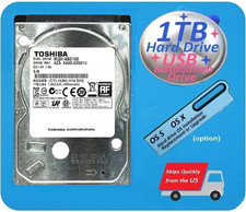 Xbox One X, S,  Original 1540 1TB Internal Hard Drive with OS option HGST